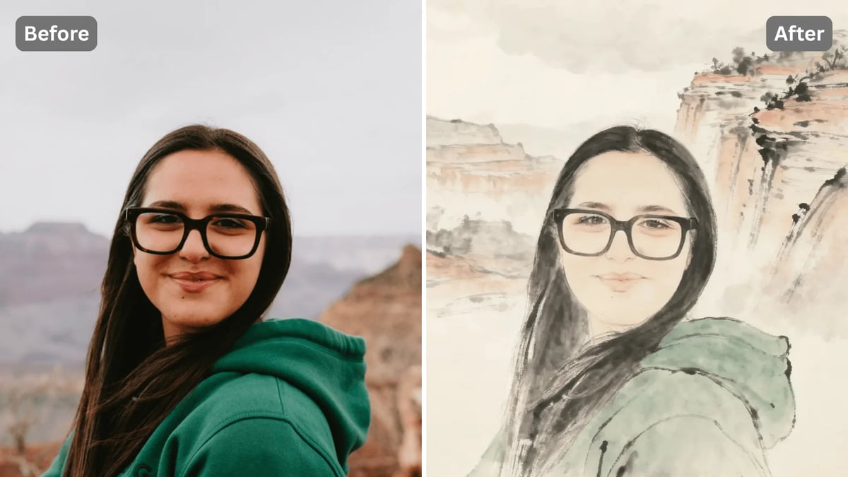 Chinese Filter Style Patternful AI