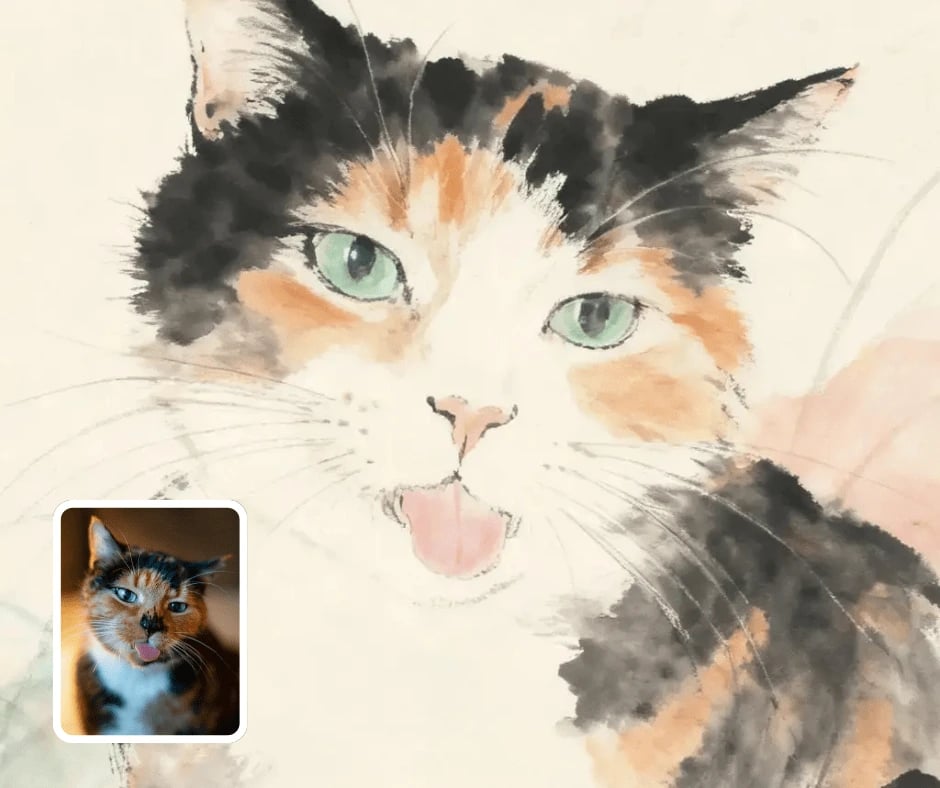 Chinese Filter Style Patternful AI