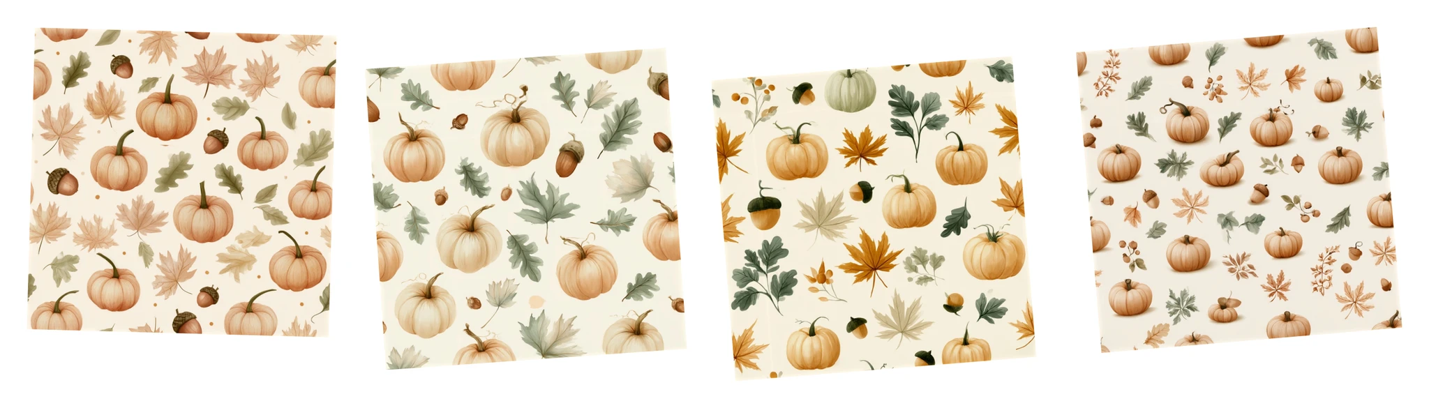 Patternful AI — Truly Seamless Infinite Repeats for a Cozy Autumn Pumpkin Look