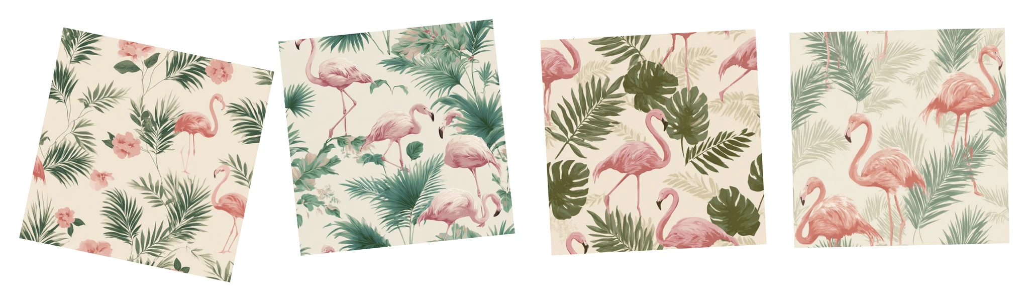 Patternful AI — Effortlessly Seamless Exotic Flamingo Pink Repeats