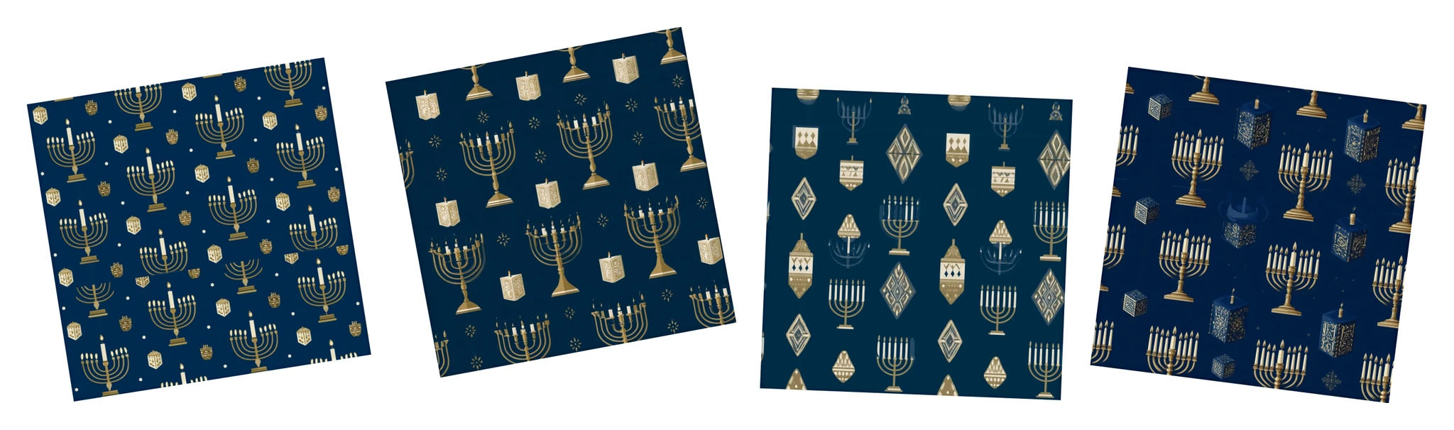 Patternful AI — Truly Seamless Hanukkah Repeats