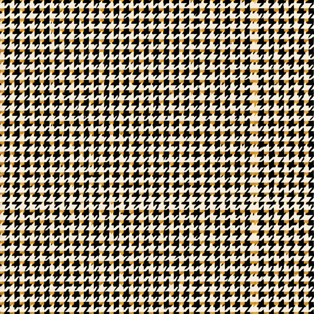 Houndstooth Classic Luxury Seamless Pattern
