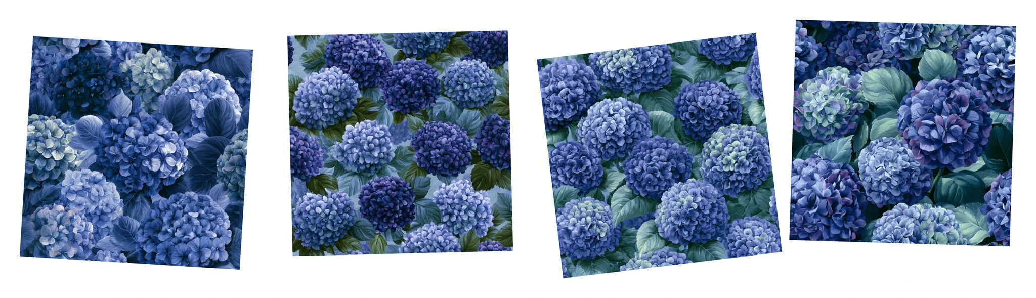 Patternful AI — Truly Seamless, Infinite Tiling Hydrangea Watercolor Patterns