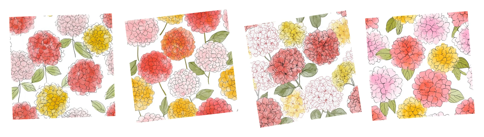 Patternful AI — Endless Hydrangea Watercolor Styles, Palettes, and Effects