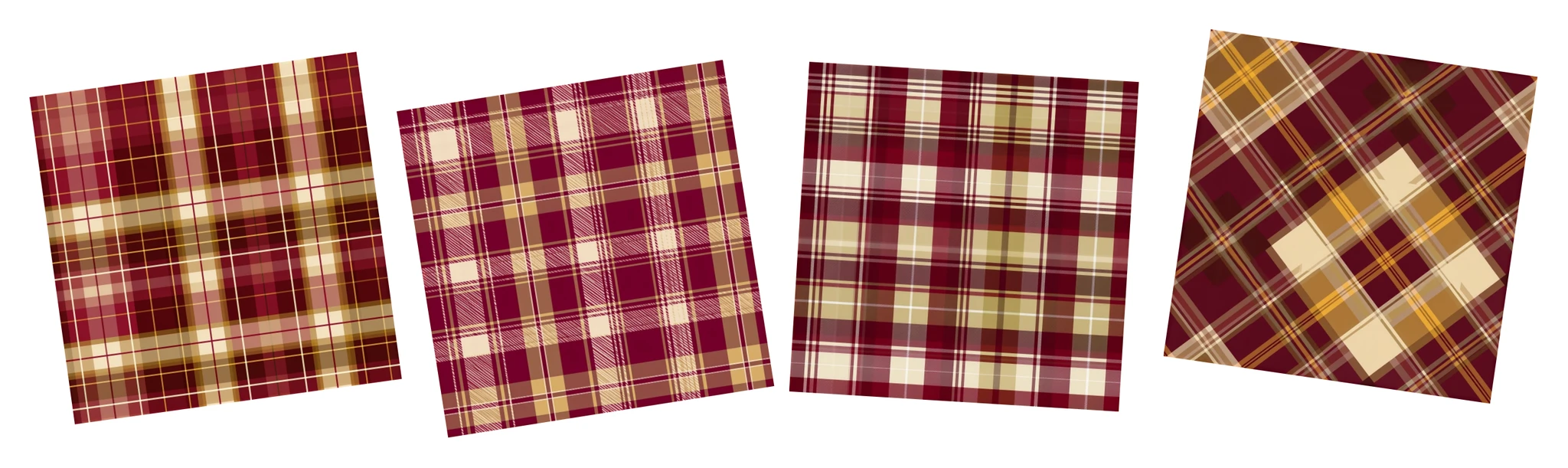 Patternful AI — Authentic Tartan Scottish Plaid, Seamlessly Repeating