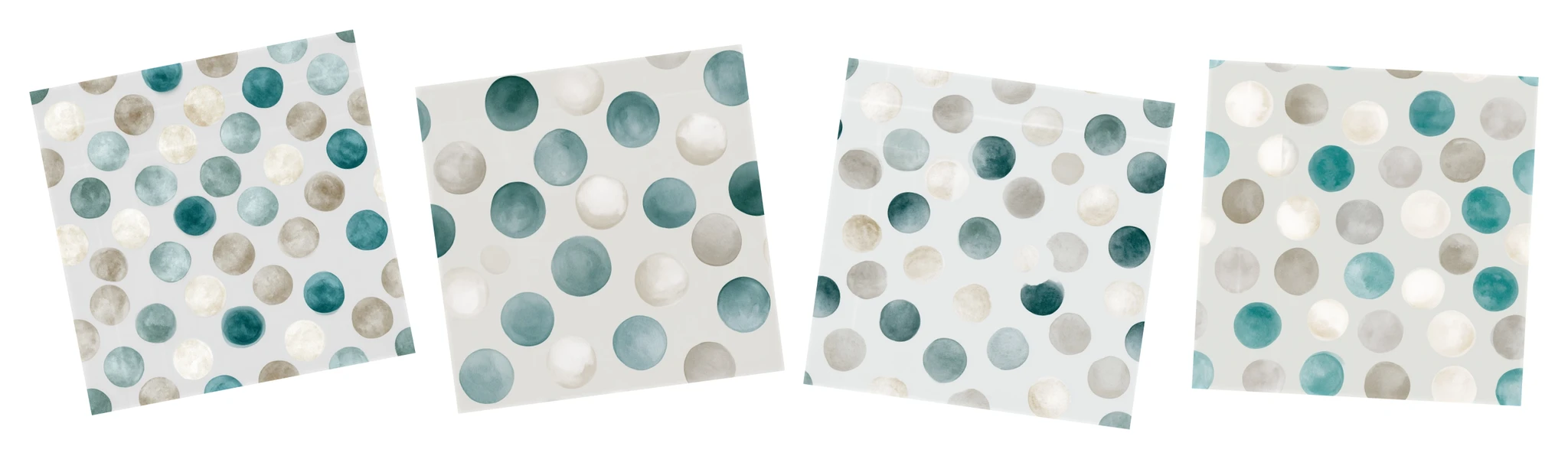 Patternful AI — Truly Seamless Watercolor Polka Dots