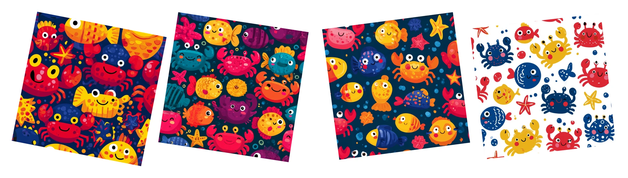 Patternful AI — Truly Seamless Whimsical Sea Life Repeats
