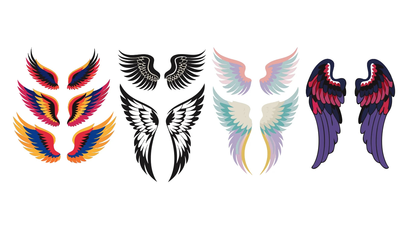 Patternful AI β Control Styles and Colors for Unique Angel Wings Art