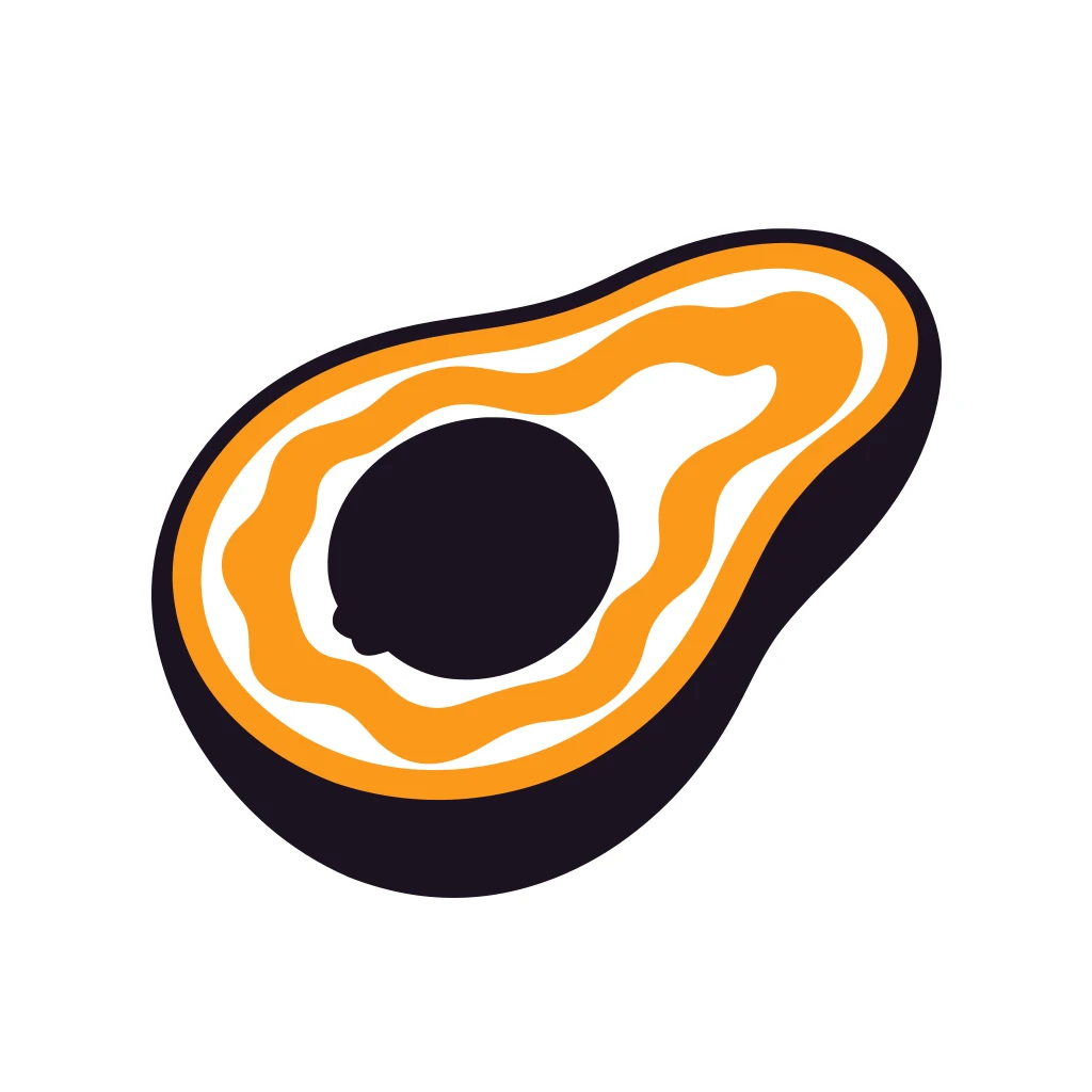 Avocado Vector Art