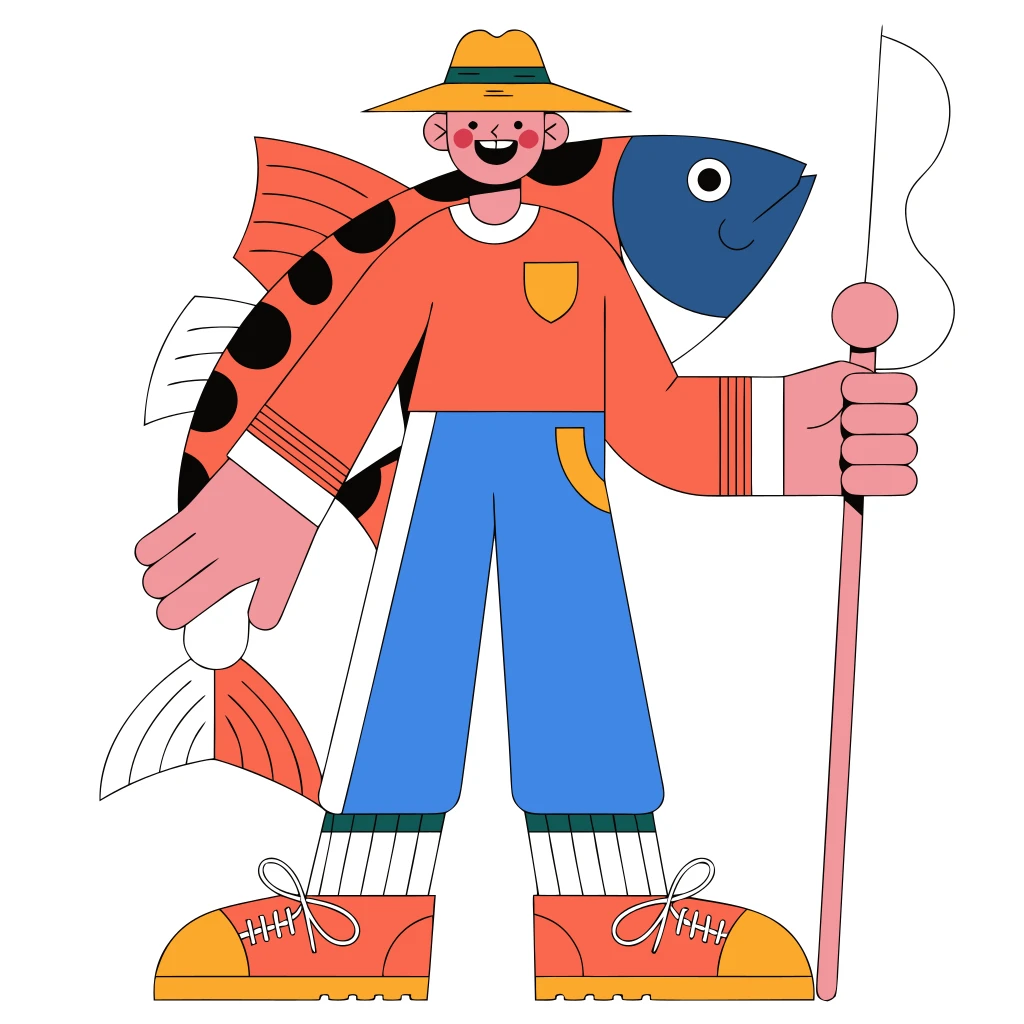 Bass Fishing for Dad T-Shirts Vector Art