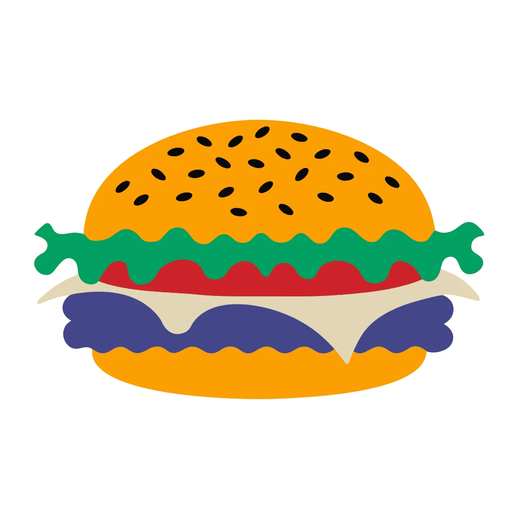 Burger Vector Art