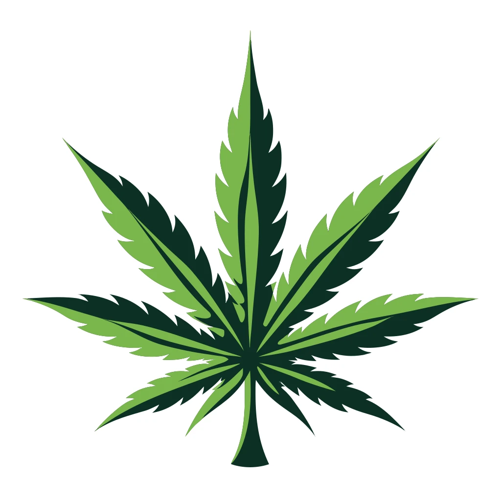 Cannabis Leaf Vector Art
