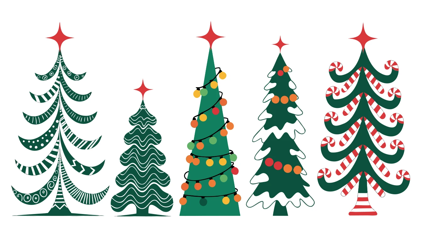 Patternful AI — Infinite Scalability with Crisp SVG Christmas Trees