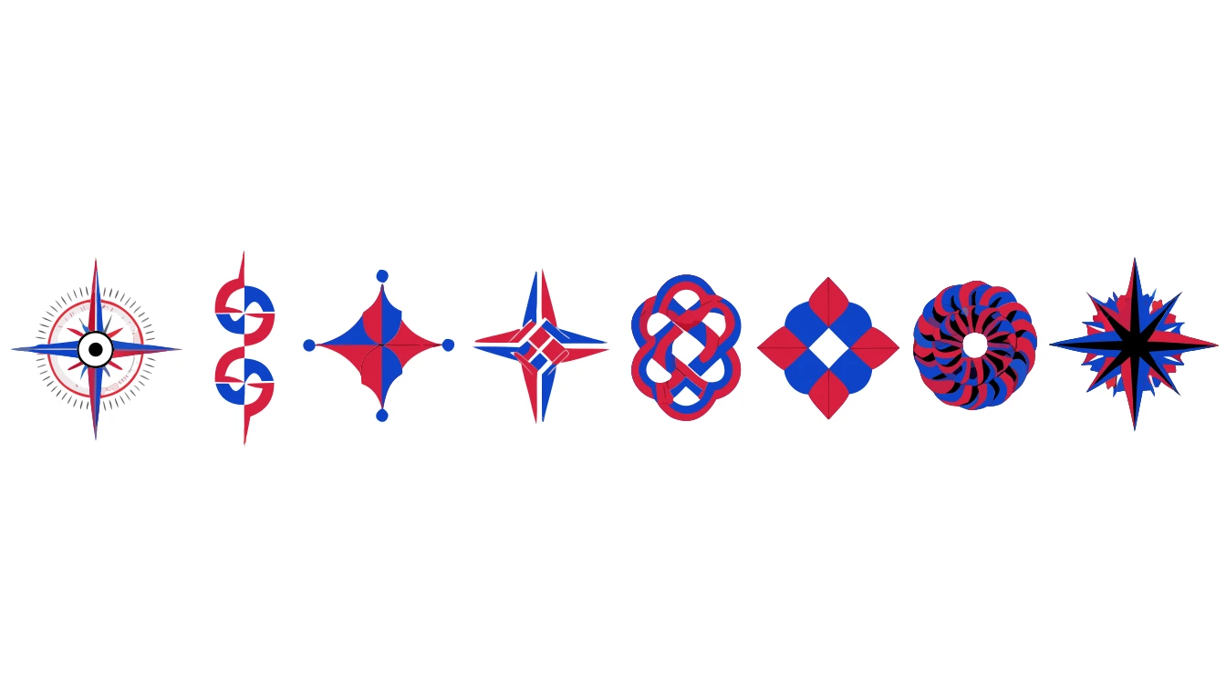 Patternful AI — Endless Compass Rose Design Possibilities