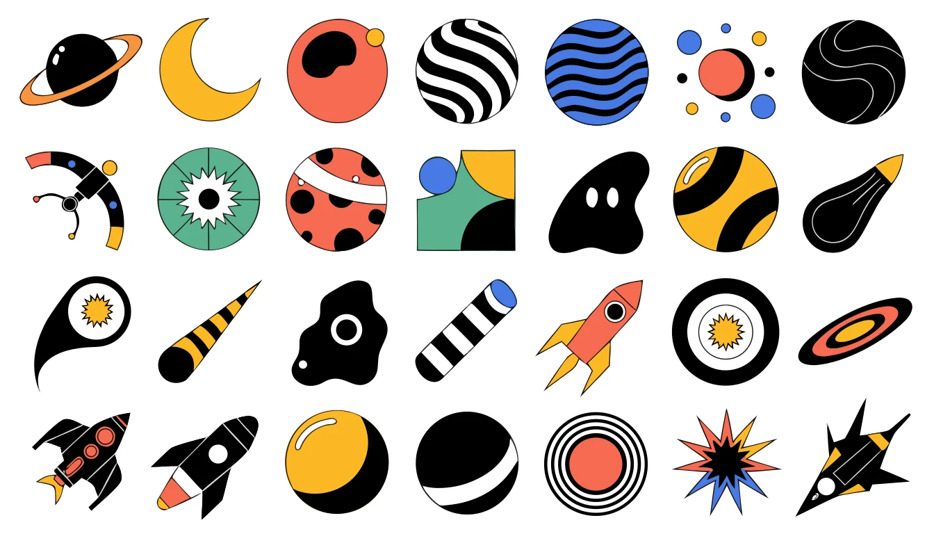 Patternful AI — Fully Editable Cosmos Vector Files for Total Flexibility