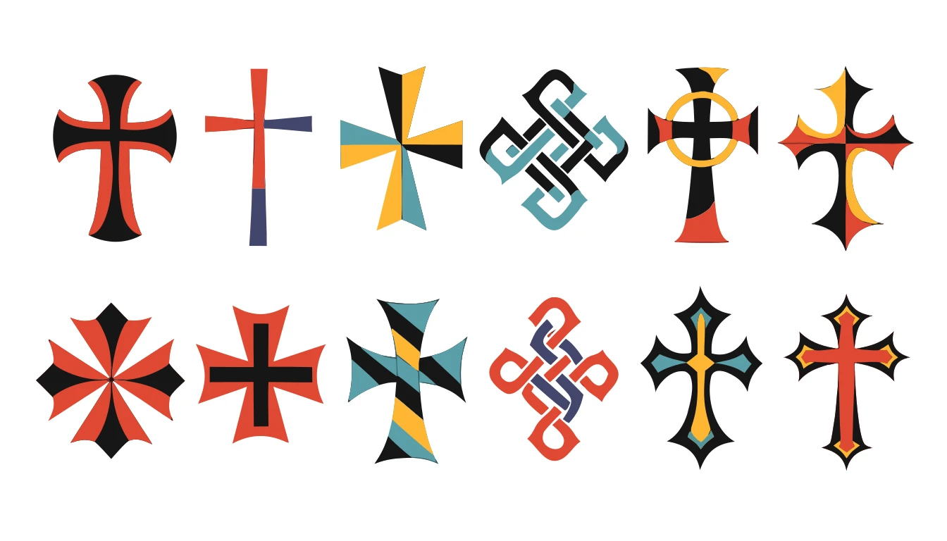 Patternful AI — Versatile Cross Designs for Every Need
