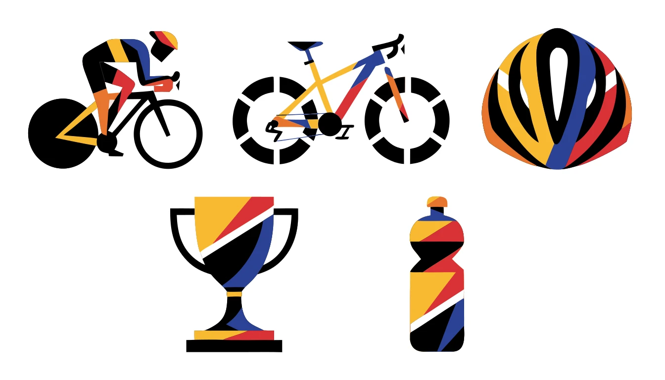 Patternful AI — Fully Editable Cycling Vector Files