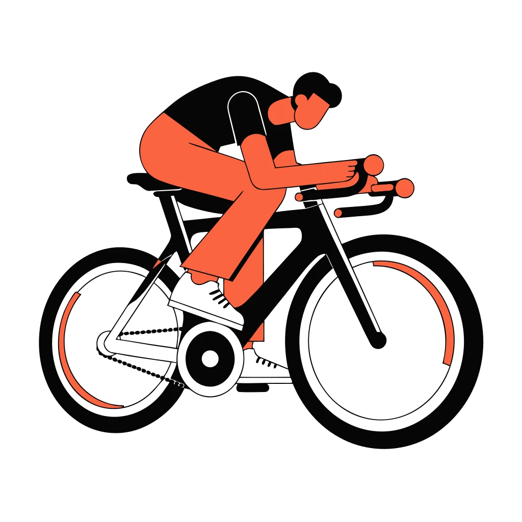 Cycling Vector Art