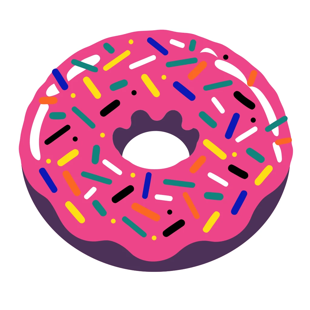 Donut Vector Art