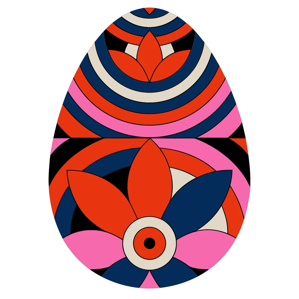 Easter Egg Vector Art