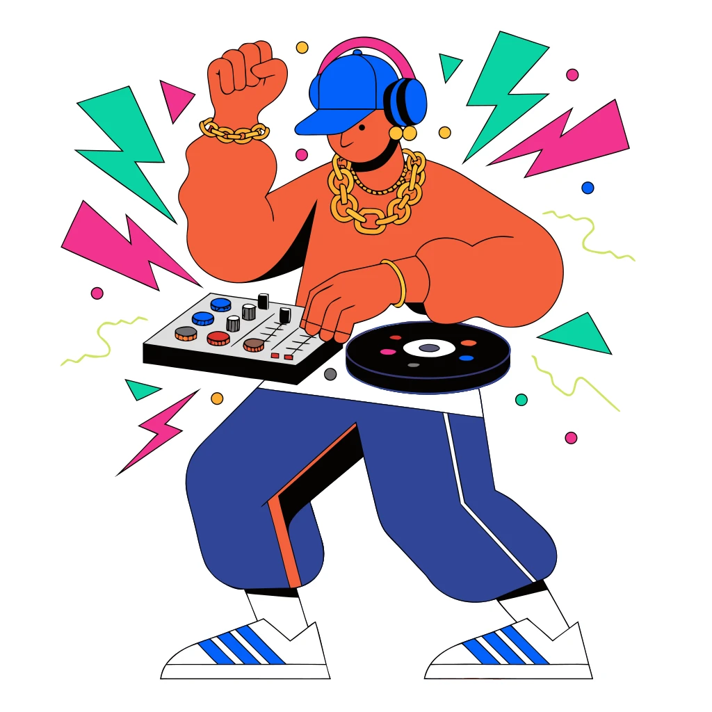 EDM Festival Vector Art