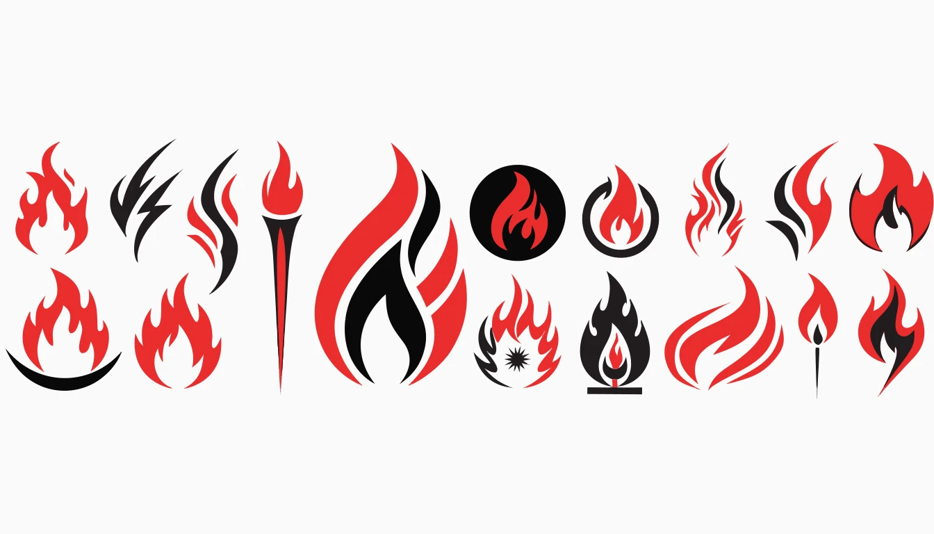 Patternful AI — Versatile Flame Fire Designs for Every Project