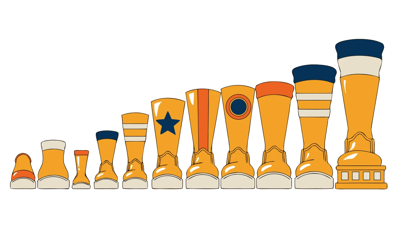Patternful AI — Infinite Scalability with SVG Golden Boot Graphics