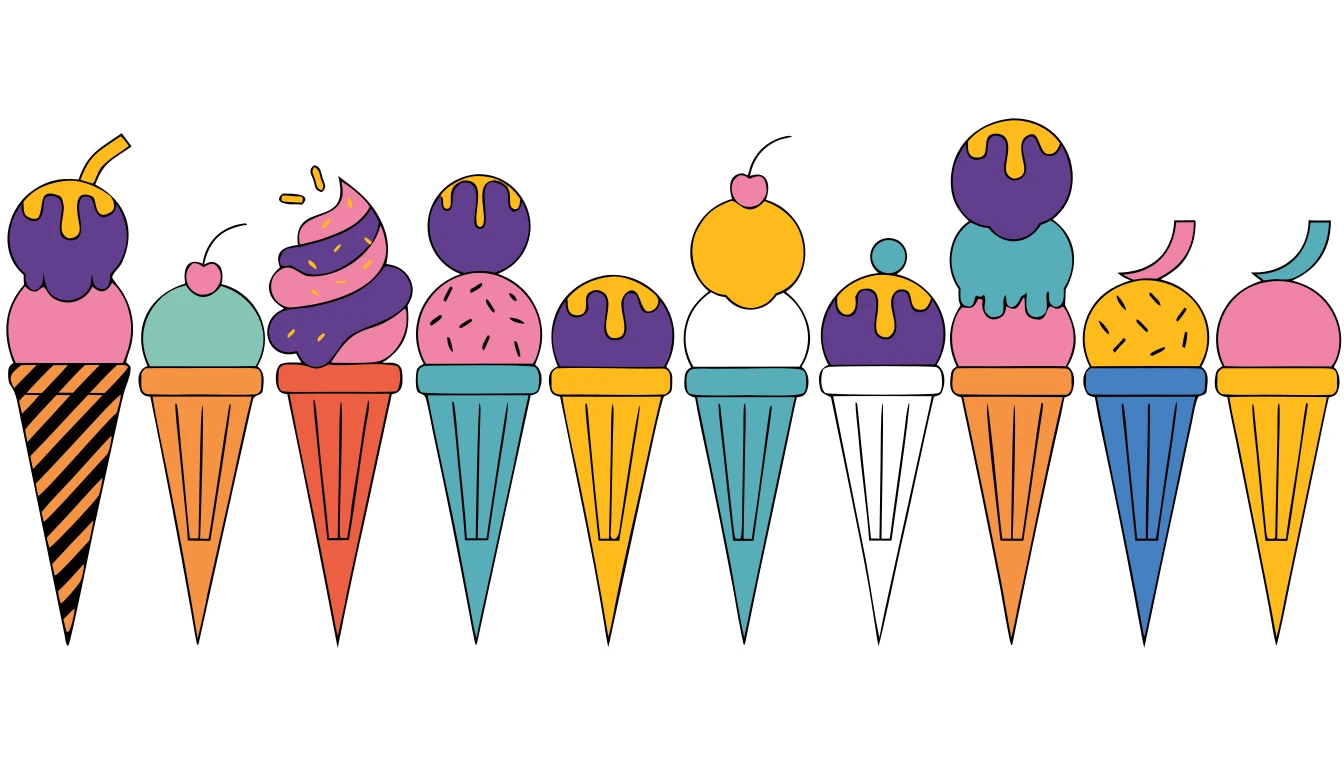 Patternful AI β Endless Ice Cream Cone Designs