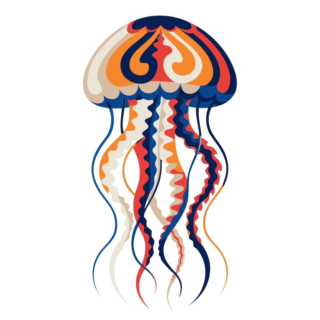 Jellyfish Vector Art