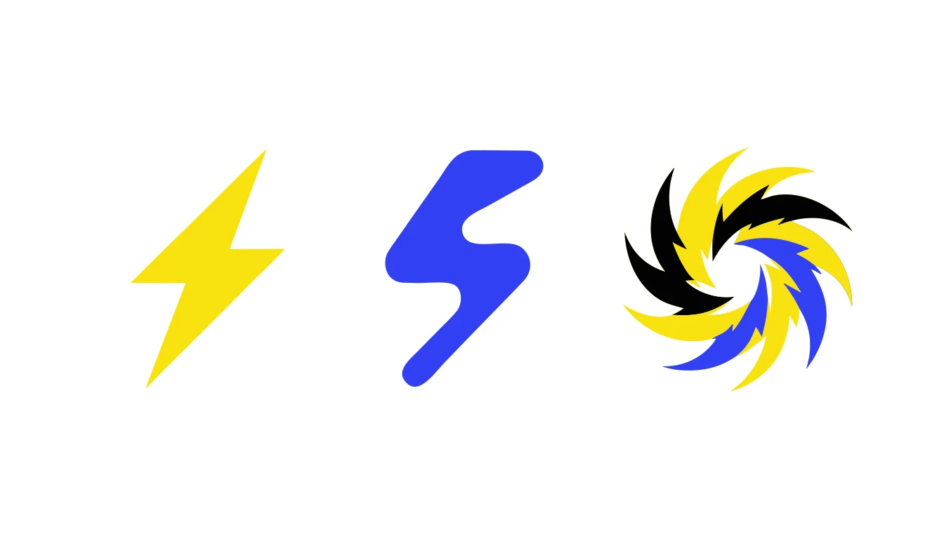 Patternful AI — Versatile Lightning Bolt Designs