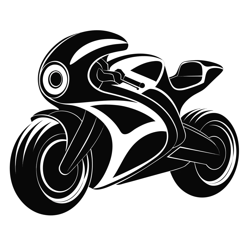 Motorcycle Vector Art