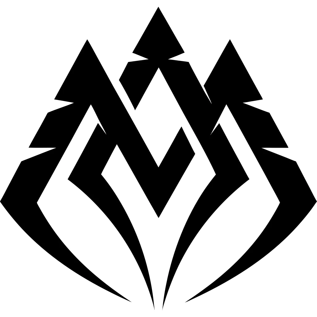 Mountain Silhouette Vector Art