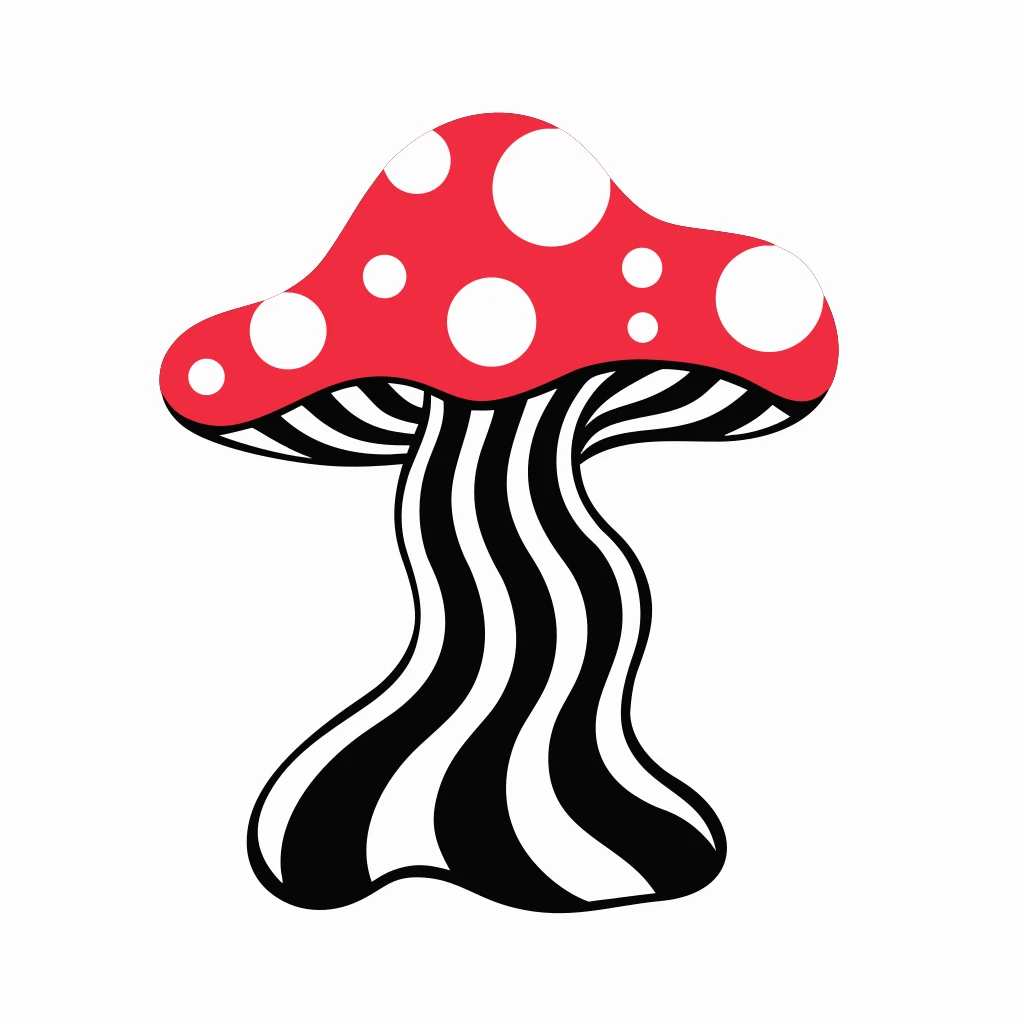Mushroom Vector Art