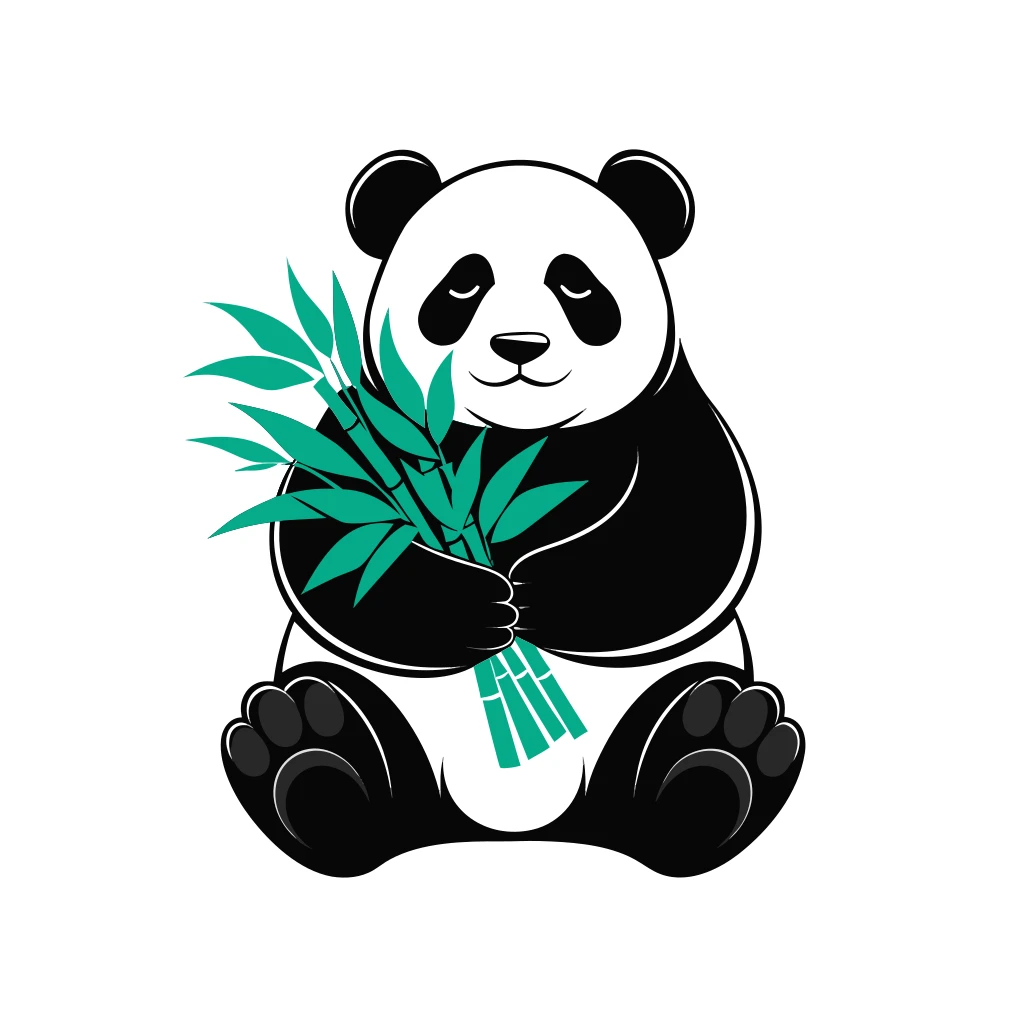 Panda Vector Art