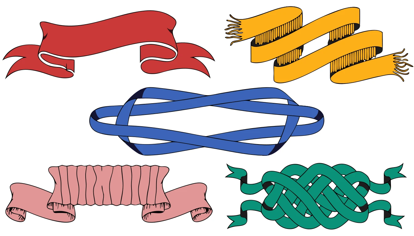 Patternful AI — Versatile Ribbon Banner Designs for Any Project