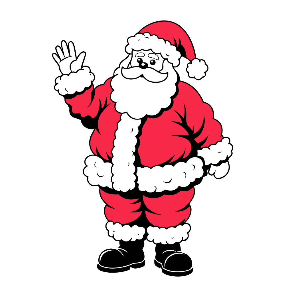 Santa Claus Vector Art