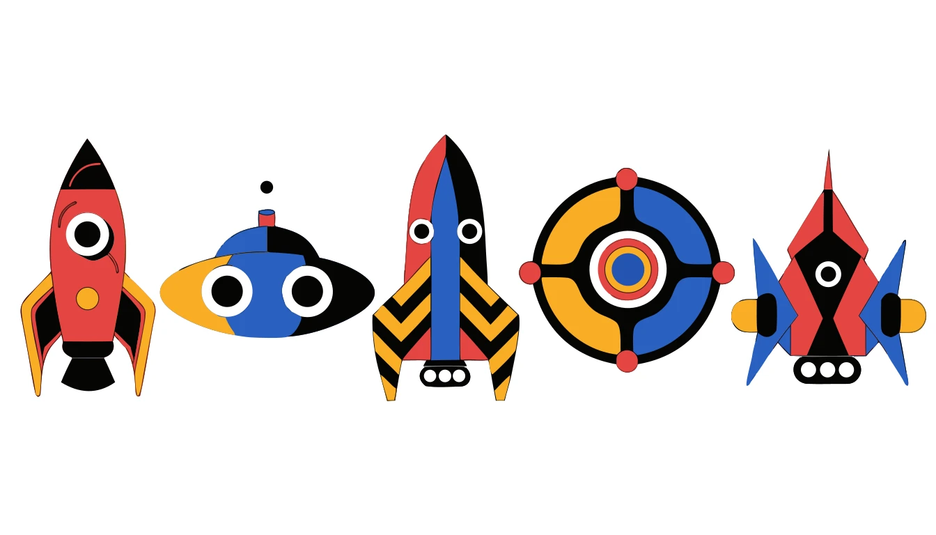 Patternful AI — Limitless Spaceship Designs