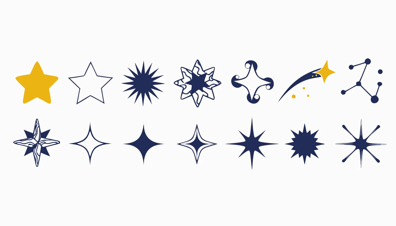 Patternful AI — Versatile Star Designs for Every Project