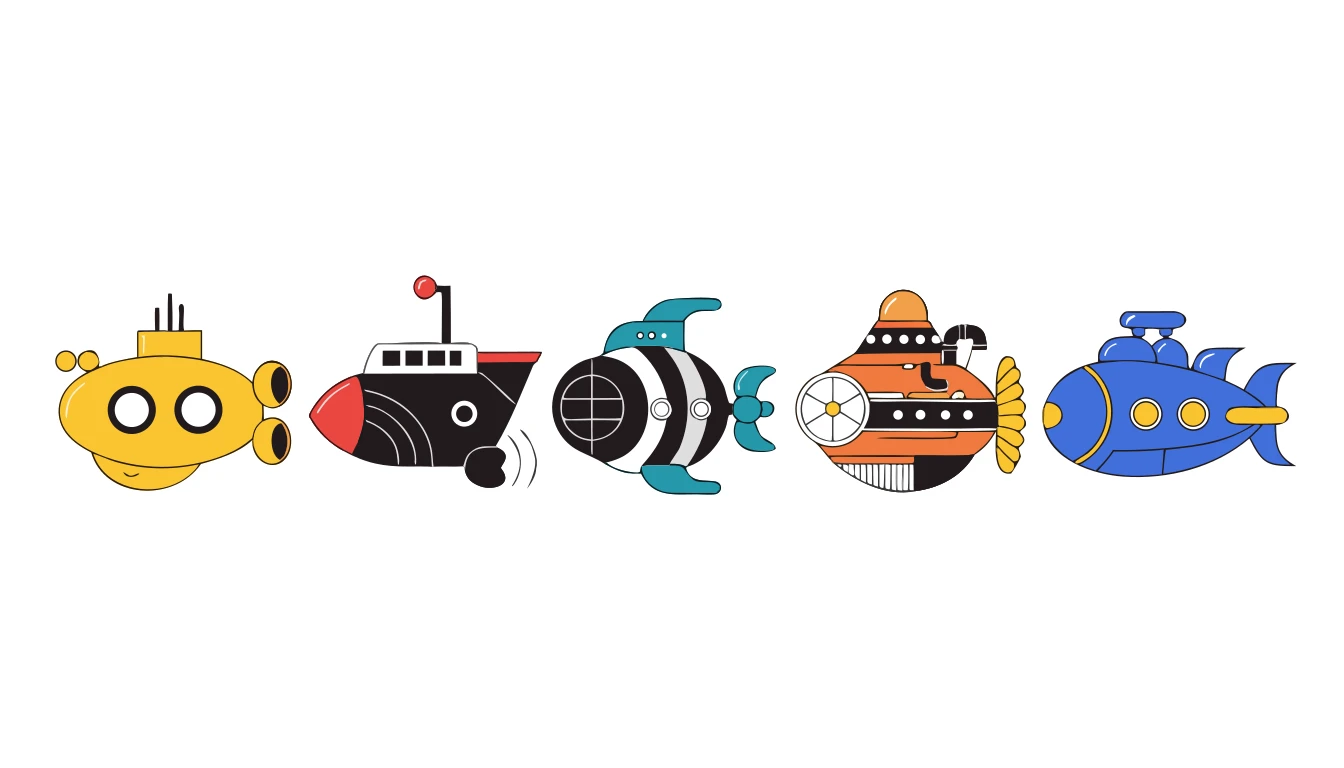 Patternful AI — Endless Submarine Design Possibilities