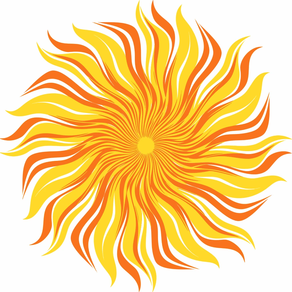 Sunburst Vector Art