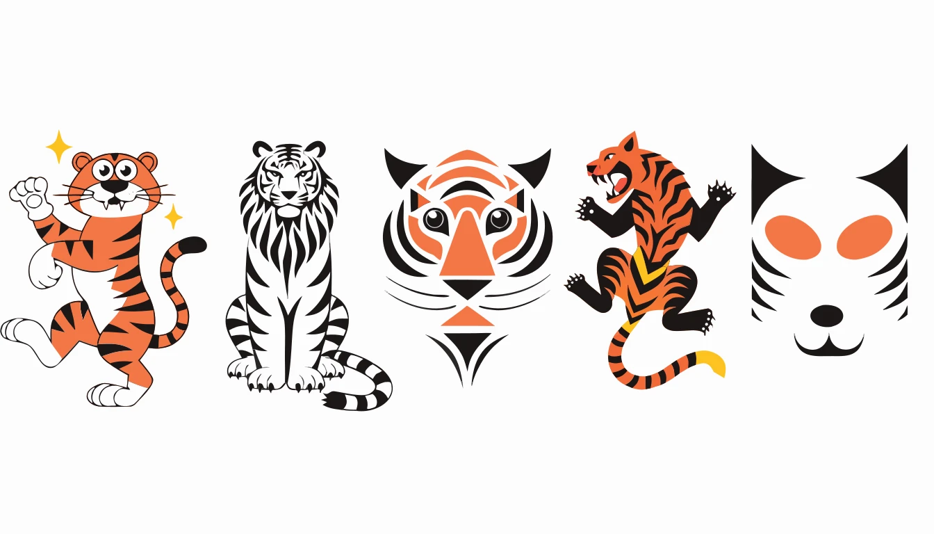 Patternful AI — Versatile Tiger Designs for Every Project