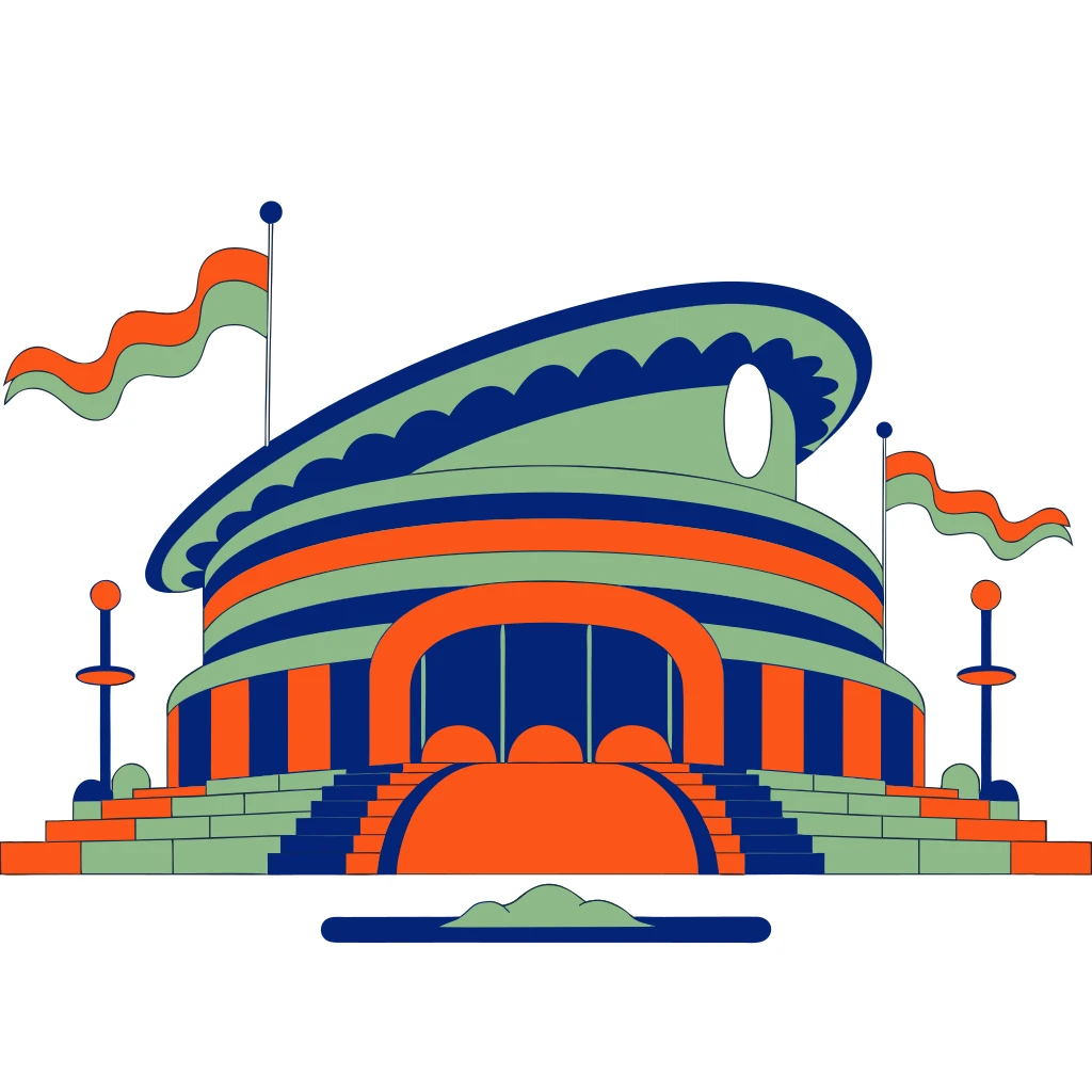 World Cup Stadium Vector Art
