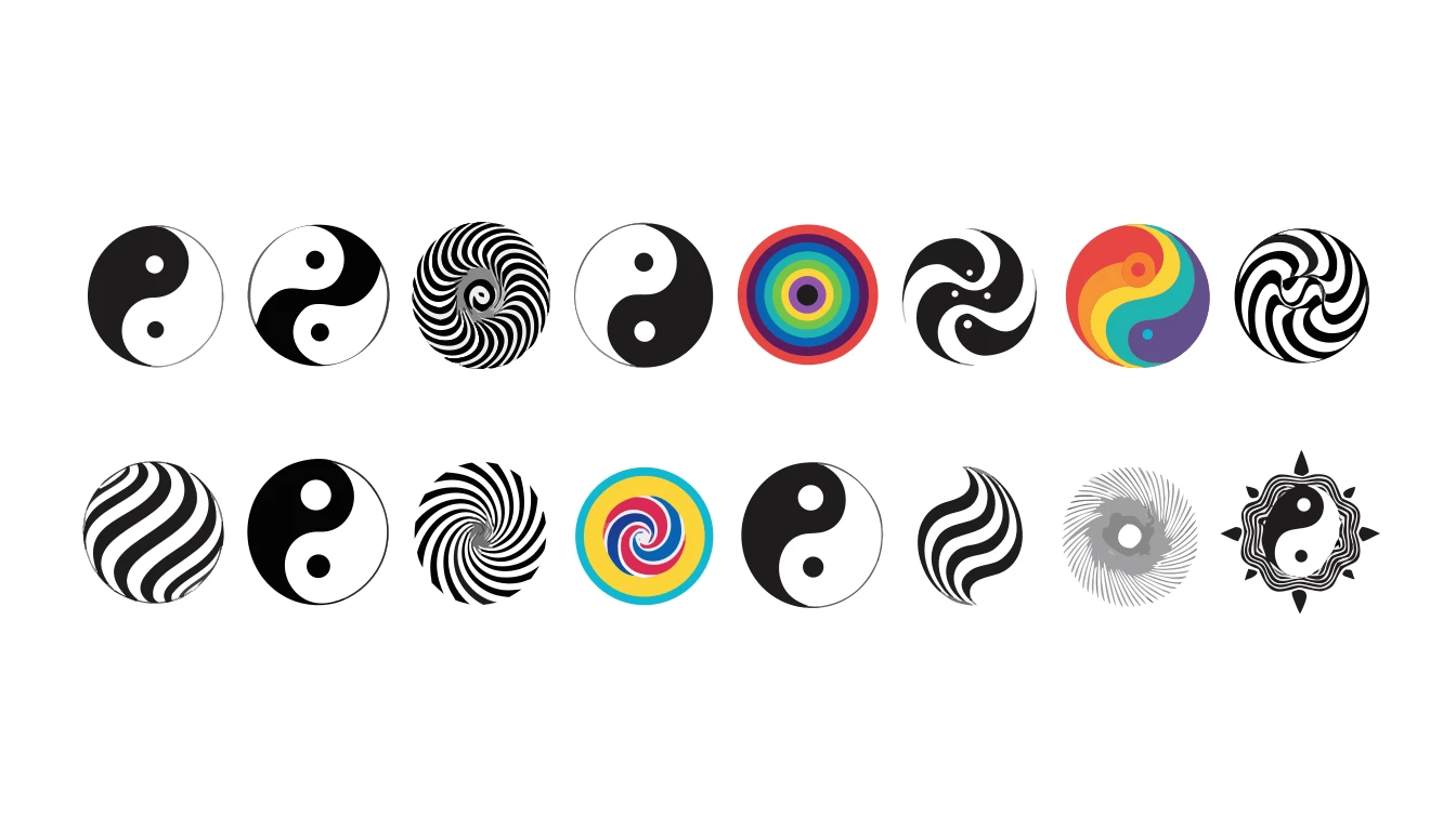 Patternful AI — Endless Yin Yang Design Possibilities