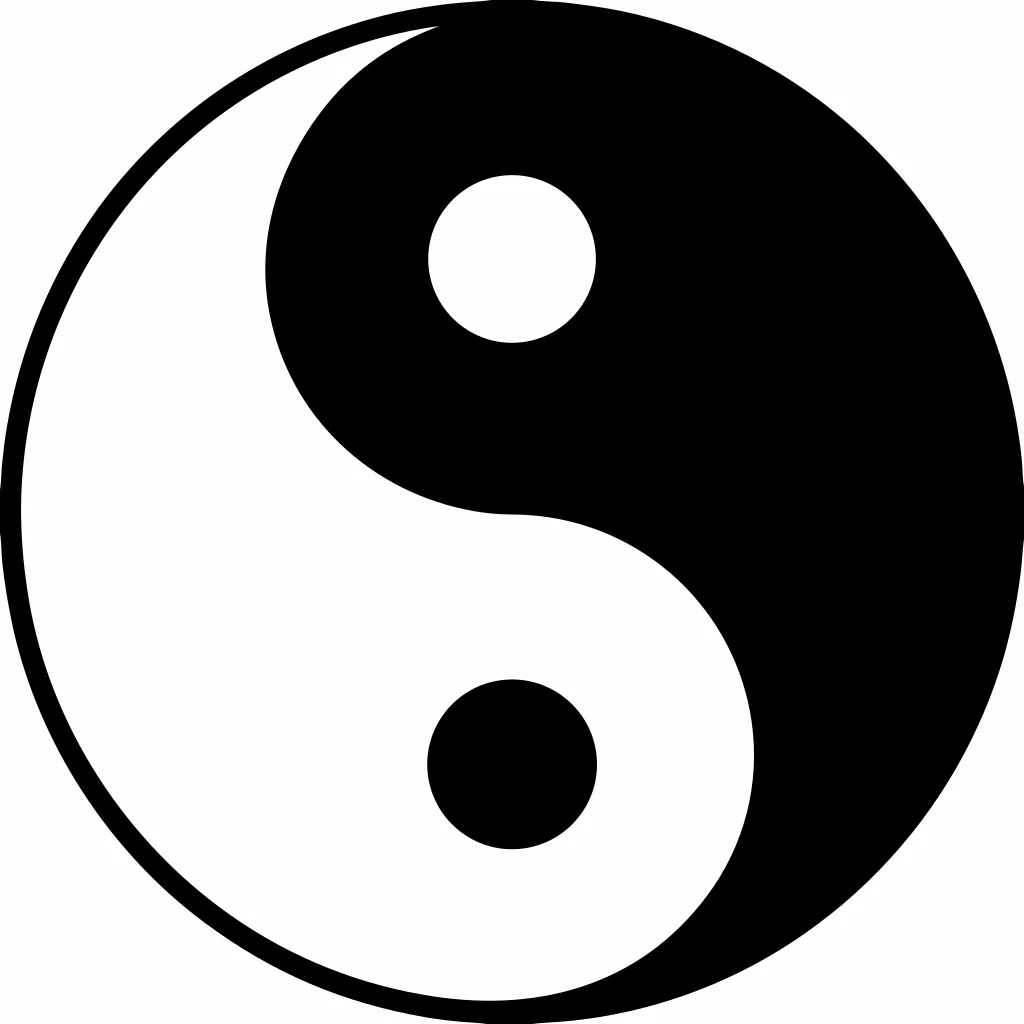 Yin Yang Vector Art